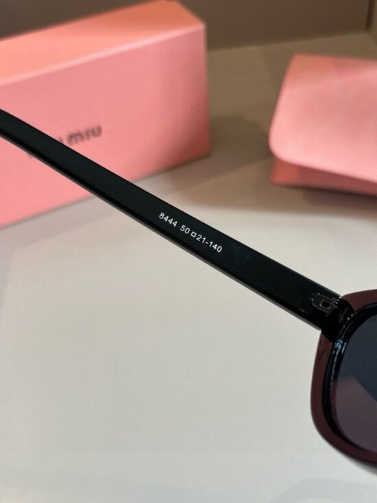 ? Miu Miu Slim Frame Sunglasses | Petite Face Friendly main image 4